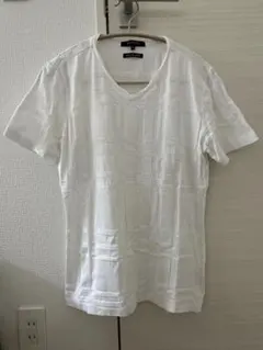 MICHEL KLEIN homme カットソー　Tシャツ　スビンチェックのサムネイル