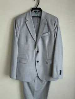 美品　バナナリパブリック グレー　ビジネススーツ　L 32×32