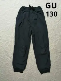 GU 裏フリースパンツ　ネイビー