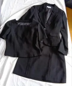 喪服　礼服　ブラックフォーマル　スカートスーツ 3点セット