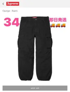 2025年最新】supreme cargo pant 34の人気アイテム - メルカリ