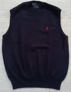 Polo by Ralph Lauren Vネックベスト M