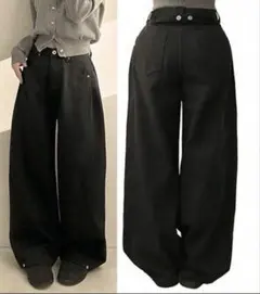 SHEIN シーイン デニム ブラック XLのサムネイル
