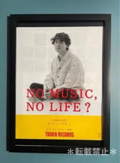 三船雅也ROTH BART BARON(A4額付き)タワレコ額装ポスター風