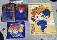 ハイキュー　日向翔陽　夏祭り　クリアカード　缶バッジ　特典ポストカード