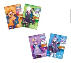日常組 クリアファイル2枚セット (バラ売り可能まとめ買いのみおまけ付き)値下⭕️
