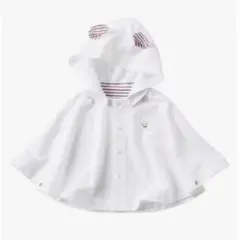 【美品】familiar ファミリア ケープ ポンチョ 60 70 80 90