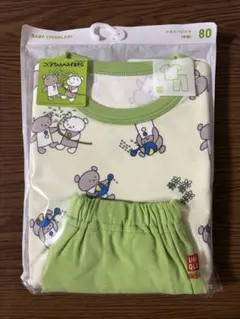 【未開封で発送】80サイズ ユニクロ ドライパジャマ こぐまちゃんのみずあそび