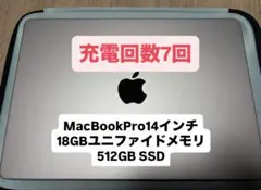 h*K様 [最大容量100%充電回数7回]MacBookPro14インチ18GB