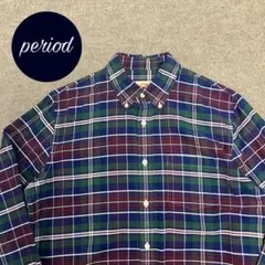 P3123 BROOKS BROTHERS チェック　ボタンダウンシャツ