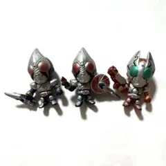仮面ライダー フィギュアマグネット　磁石 3個セット まとめ売り 当時物のサムネイル