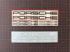 PORSCHE/ポルシェ カッティングステッカー