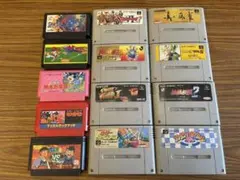 FC スーパーファミコンソフト まとめて13本セット