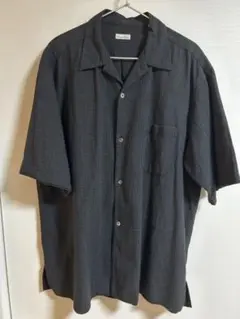 steven alan 半袖オープンカラーシャツ ブラック Lのサムネイル