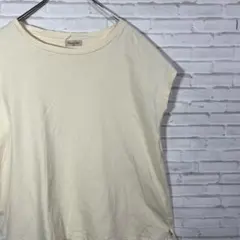Samanthamos2 ノースリーブTシャツ クリーム色 フリーサイズ