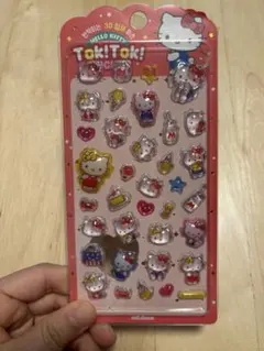 【正規品】韓国限定　サンリオ1枚　TOKTOK ぷくぷくシール(ハローキティ)