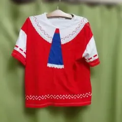 L　東方Project 東方 コスチュームTシャツ 博麗霊夢 なりきり コスプレ