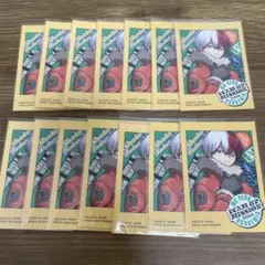 ヒロアカ ジャンプ 9月特大号 特典 新十戒 ステッカー　轟焦凍 14枚セット