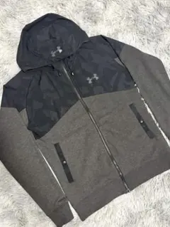 Under Armour 迷彩柄フード付きパーカー M