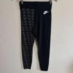 NIKE レギンス スパッツ 総柄 ブラック Mのサムネイル