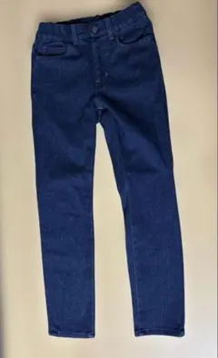 ヒートテックウルトラストレッチデニムスキニーフィットパンツ キッズ 130