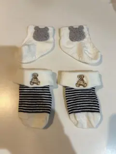 ベビー靴下　プティマイン　2足セット