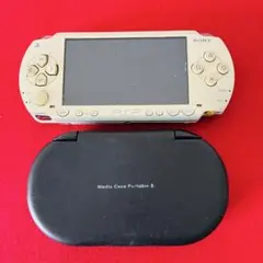 Sony PSP1000 本体 ゴールド ソフト8個セット