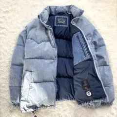 未使用級美品✨️ XL リーバイス デニムダウンジャケット LEVI’S