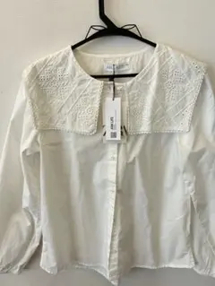 新品ZARA レースブラウス　152