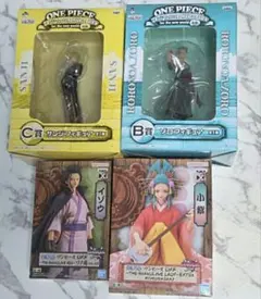 ONE PIECE フィギュア 4点セット ゾロ サンジ他 ワンピース