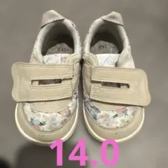 イフミーCALIN 花柄　スニーカー　14.0
