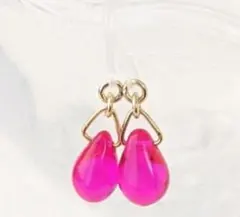 ドロップピアス（イヤリング可）