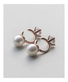 k*i様 ete リバーシブルイヤリング パール&ビジュー