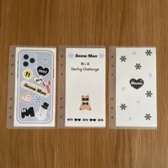 数量限定！スノーマン 推し活　貯金リフィル A6バインダー　目黒蓮