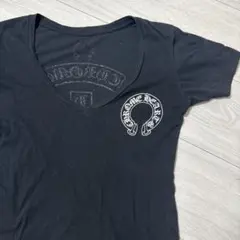 j*o様 CHROME HEARTS VネックTシャツ 黒のサムネイル
