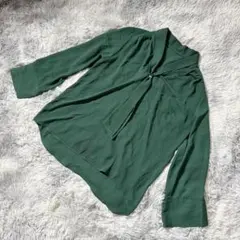 ☆新品タグ付き☆24SS La TOTALITE ギャザー ネック ブルゾン 黒