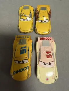 トミカ カーズ クルーズ ラミレス 四台 dinoco ラスティーズ レーシング