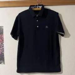 BURBERRY BLACKLABEL ポロシャツ L ネイビー　3 美品
