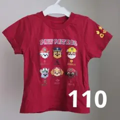 PAW PATROL パウパト 赤 Tシャツ 110のサムネイル