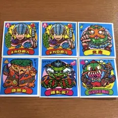 旧ビックリマンシール　ロッテ　悪魔VS天使シール　6枚セット