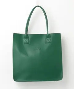 zucca ロゴ・グリーン・トートバッグ・美品！！のサムネイル