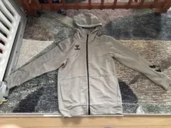 hummel ヒュンメル フルジップパーカー グレー Mサイズのサムネイル