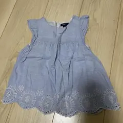 babyGap 水色刺繍チュニック 3歳用　95