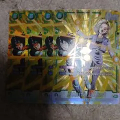 ドラゴンボール フュージョンワールド 人造人間18号 SR 4枚 パラレル