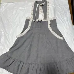 Dearyグレンチェックフリルスカート