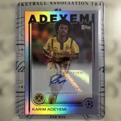 カリム　アデイェミ　サイン　adeyemi ドルトムント　75シリ カリム アデイェミ サイン adeyemi ドルトムント 75シリ - メルカリ