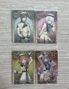 叶　椎名唯華　本間ひまわり　石神のぞみ　4枚セット　ウエハース