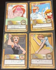 ワンピース カードダス ナミ 4枚 TD-C13 - メルカリ