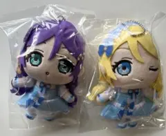 ラブライブ μ's×Aqours ぬいぐるみマスコット 絢瀬絵里 東條希 - メルカリ