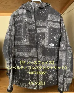 美品【ザノースフェイス】ノベルティコンパクトジャケット（メンズL）NP71535
